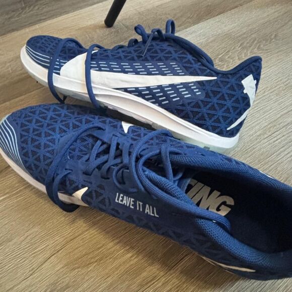 Nike Blue XC Cross Country Spiked Running Shoes - Picture 6 of 6